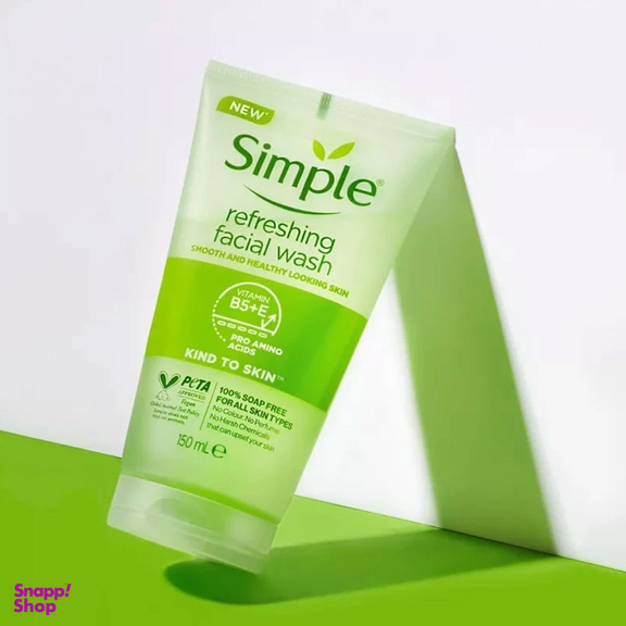 ژل شستشو صورت سیمپل مدل Kind to Skin حجم 150 میلی لیتر