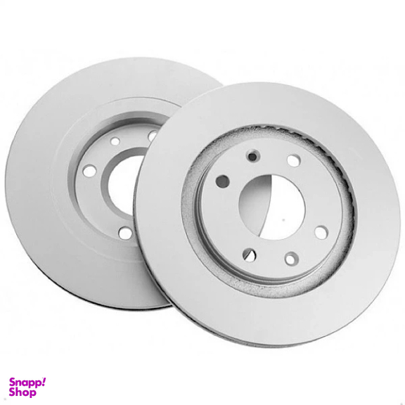 دیسک ترمز چرخ جلو خودرو ایساکو کد 0670201 مناسب پژو 206 تیپ 2 بسته 2 عددی