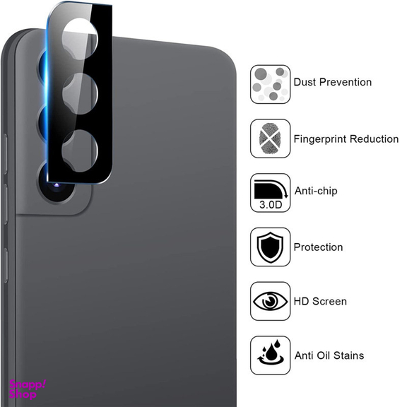 محافظ لنز دوربین بوف مدل 3D Pro-G مناسب برای گوشی موبایل سامسونگ Galaxy S21 / S21 Plus