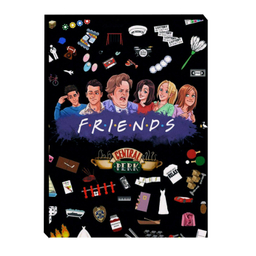 تابلو شاسی طرح سریال فرندز کد 102