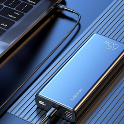 پاوربانک 65 وات فست شارژ یوسمز مدل US-CD165 ظرفیت 30000 میلی آمپر
