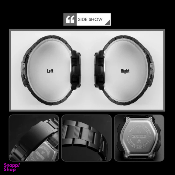 ساعت مچی عقربه ای مردانه اسکمی مدل 1370BKWT