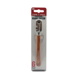الماس شیشه بر تیوان مدل دسته چوبی کد YP-6RAZORS