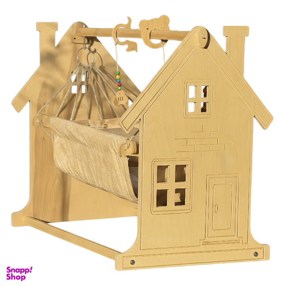 گهواره طرح کلبه کد ghvarehkolbe1001