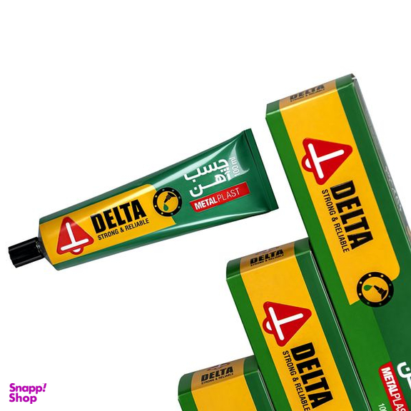 چسب آهن همه کاره دلتا مدل Metalplast حجم 100 میلی لیتر