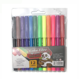 ماژیک رنگ آمیزی 12 رنگ مدل Tip Pens