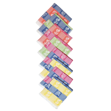 دستمال نظافت خانه و آشپزخانه نخ ماییلدا مدل 5399 بسته 8 عددی