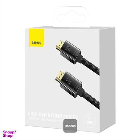 کابل HDMI باسئوس مدل High Defination 8K طول 2 متر