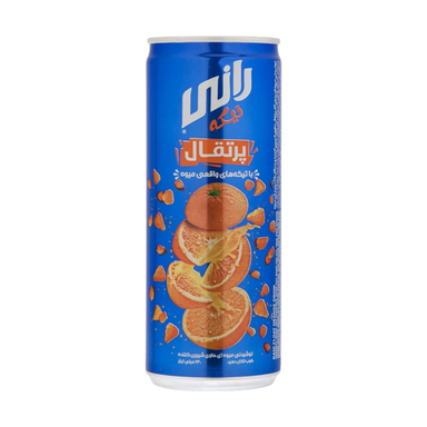 نوشیدنی بدون گاز پرتقال رانی حجم ۲۴۰ میلی لیتر