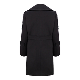 بارانی زنانه السانا مدل نیکدل کد 230301 رنگ مشکی