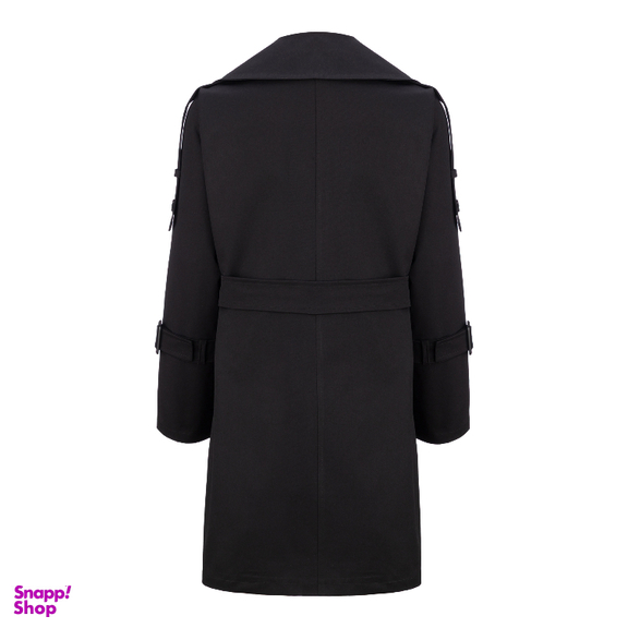 بارانی زنانه السانا مدل نیکدل کد 230301 رنگ مشکی