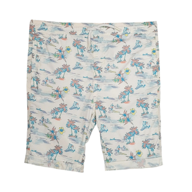 شلوارک راحتی پسرانه تی یو مدل 6387 رنگ شیری