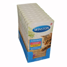 بستنی گربه وینستون مدل Chicken & Fish وزن ۱۲۰ گرم بسته ۱۱ عددی