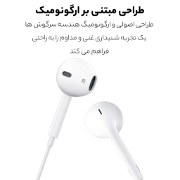 هدفون اپل مدل 40 EarPods با کانکتور Lightning