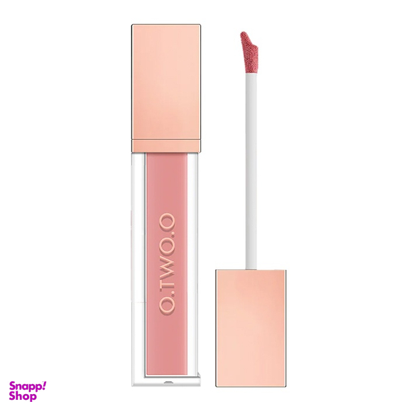 رژ لب مایع او تو او مدل Apricot Peach Pink شماره 01