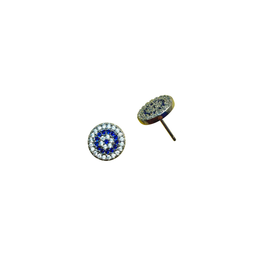 گوشواره نقره 925 عیار زنانه طرح مینا کد 48003 EAR