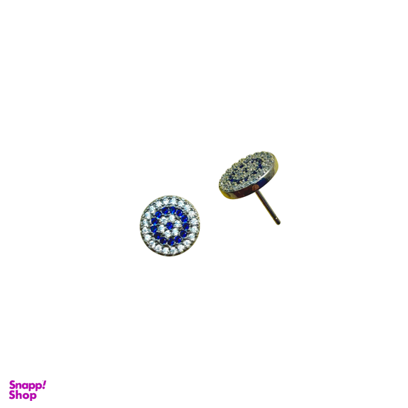 گوشواره نقره 925 عیار زنانه طرح مینا کد 48003 EAR