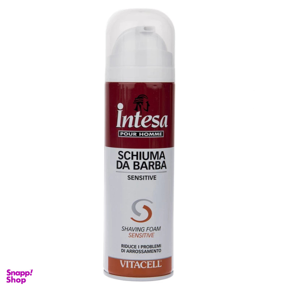فوم اصلاح مردانه اینتسا مدل Vitacell حجم 300 میلی لیتر