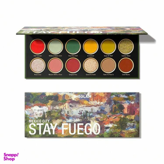 پالت سایه شیگلم مدل Stay Fuego Mexico City