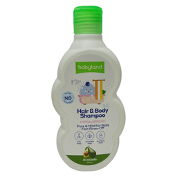 شامپو سر و بدن بیبی لند مدل Avocado حجم 200 میلی لیتر