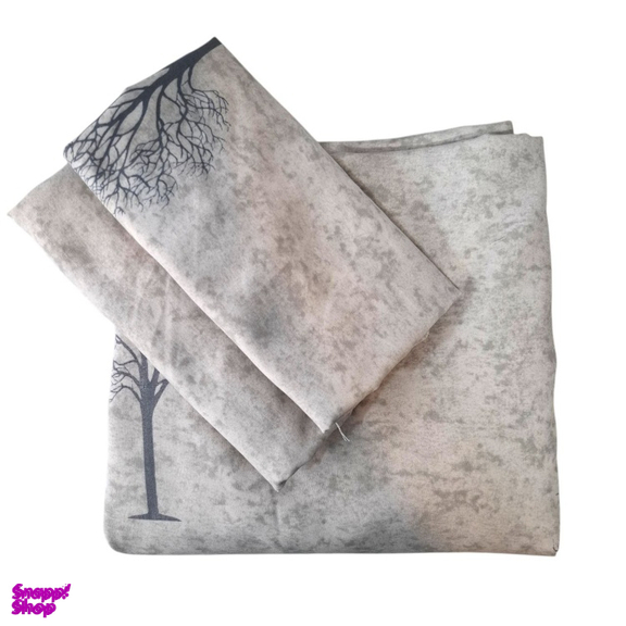 نیم ست ملحفه دونفره 3 تکه مدل ساهارا کد bss180