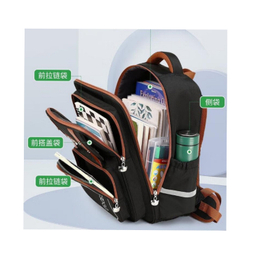 کوله پشتی مدرسه مدل فانتزی دوبند چرمی کد m0473