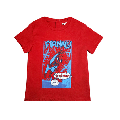 تیشرت پسرانه او وی اس کد 5466 رنگ قرمز