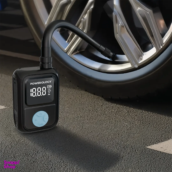 پمپ باد پاورولوژی مدل Powerology Tire Inflator PSM018