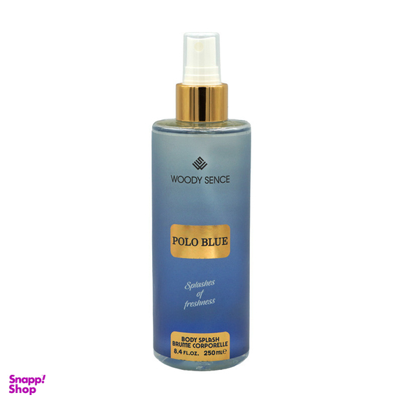 بادی اسپلش مردانه وودی سنس مدل POLO BLUE حجم 250 میلی لیتر