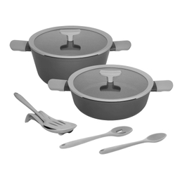 سرویس قابلمه و تابه گرانیت 8 پارچه لیدوما مدل لئو