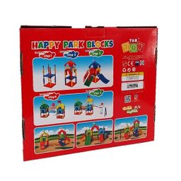 اسباب بازی پارک 98 پازل پارک شادی 98 قطعه TAK TOY HAPPY PARK BLOCKS 1077