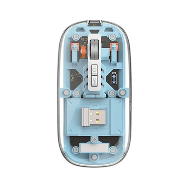 ماوس بی سیم شیشه ای مدل Transparent Mouse