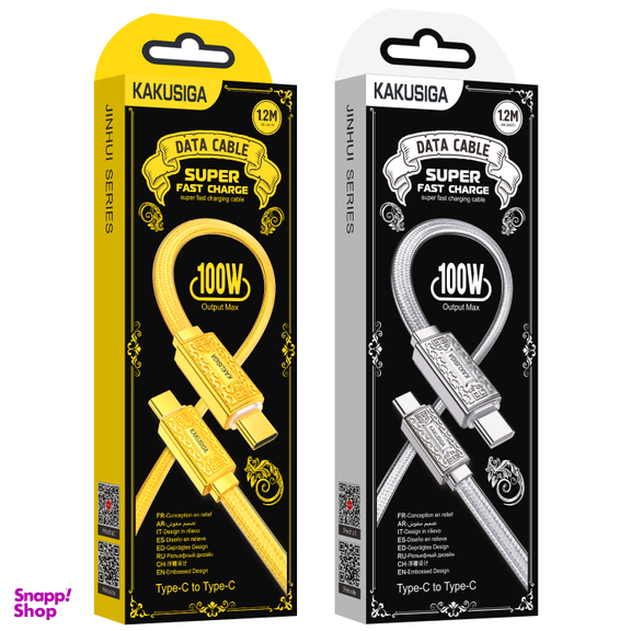 کابل شارژ Type-C کاکوسیگا مدل KSC-801 طول 1.2 متر