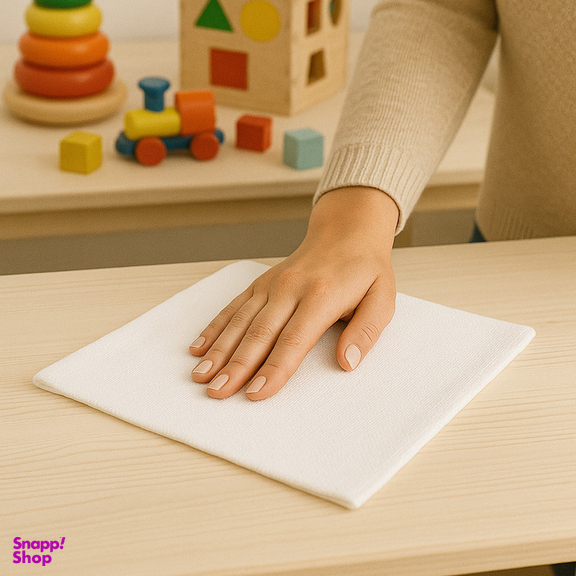 دستمال نظافت خانه و آشپزخانه نخ ماییلدا مدل 5351 بسته 5 عددی