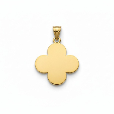 آویز گردنبند طلا 18 زنانه مدل ونکلیف کد 1200