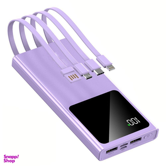 پاوربانک کوش کد SM-1250w  ظرفیت 10000 میلی‌ آمپر ساعت