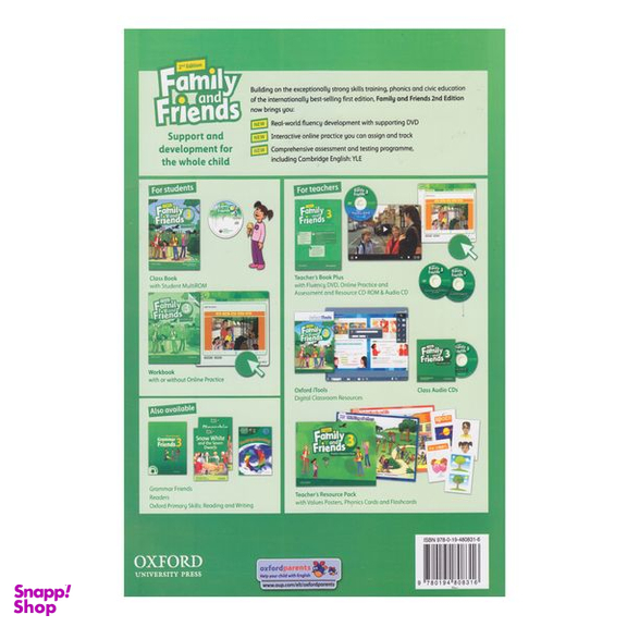 کتاب British Family And Friends 3 Second Edition اثر Tamzin Thompson And Naomi Simmons انتشارات الوند پویان