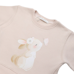 ست سویشرت و شلوار دخترانه فیورلا مدل خرگوشی کد 23517