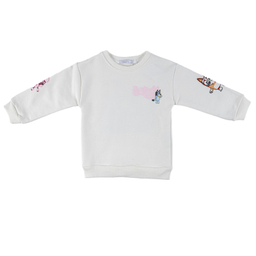 ست سویشرت و شلوار راحتی دخترانه فیورلا مدل بلوبی 25516