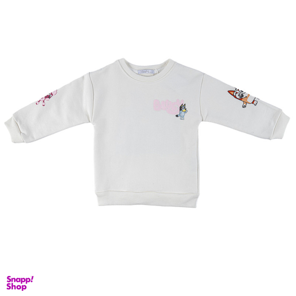 ست سویشرت و شلوار راحتی دخترانه فیورلا مدل بلوبی 25516