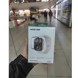 محافظ صفحه نمایش گرین لاین مدل 3D UltraFlex مناسب برای اپل واچ سری 10 سایز 42 میلی متری