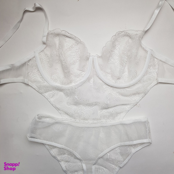 لباس خواب زنانه برتا مدل بادی توری