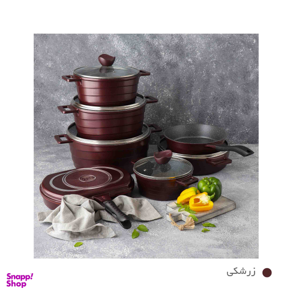 سرویس پخت و پز 13 پارچه تکنو مدل اورس