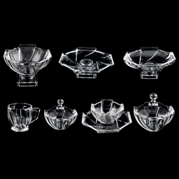 سرویس پذیرایی 25 پارچه مدل اسکوئر