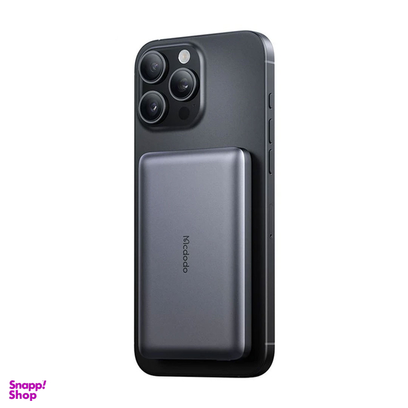 پاوربانک مغناطیسی 20 وات مک دودو مدل Metal Ultra-Thin ظرفیت 5000 میلی آمپر