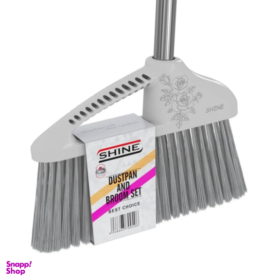 ست جارو و خاک انداز شاین مدل شانه دار کد 85