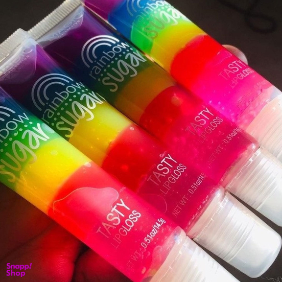 برق لب مایع رینبو مدل رنگین کمان