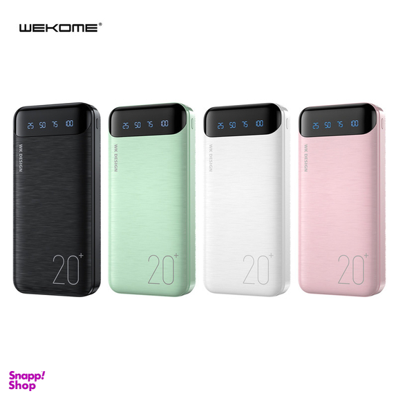 پاوربانک ویکام مدل WP-163 ظرفیت 20000 میلی آمپر ساعت
