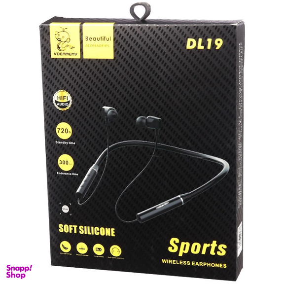 هدفون بلوتوثی دورگردنی مدل DL19