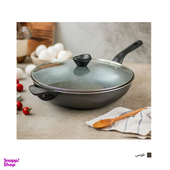 تابه تکنو مدل Wok سایز 32